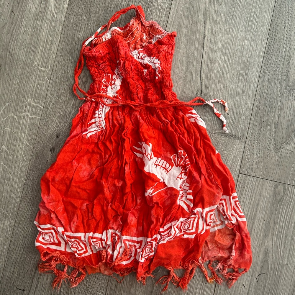 Lissete Hasbun Polynesian Girls Cover Up One Size - Picture 2 of 3